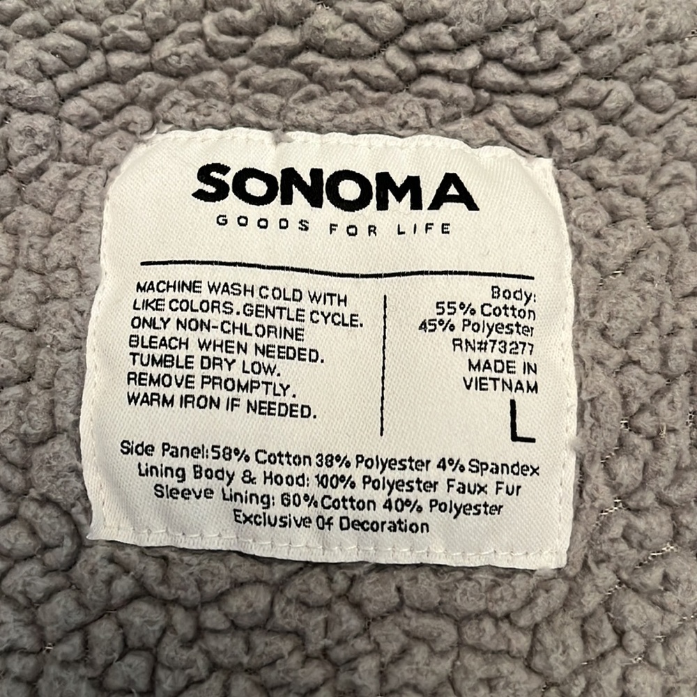 Gray Sonoma Jacket - Picture 2 of 7